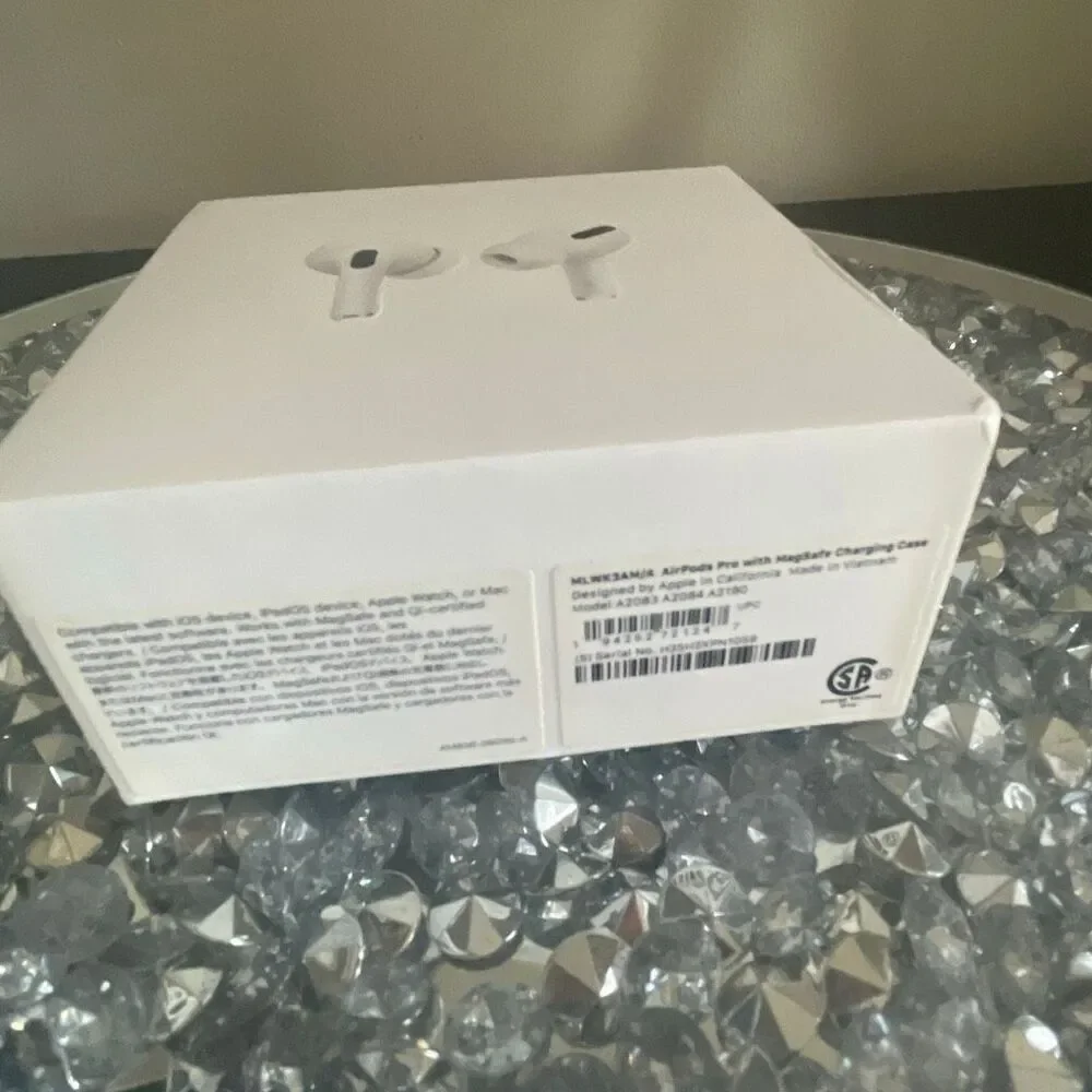Empty Box for AirPods Pro MLWK3AM/A for model A2083 A2084 A2190 with manual